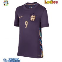 England Harry Kane #9 Replica Away Shirt Ladies Euro 2024 Short Sleeve